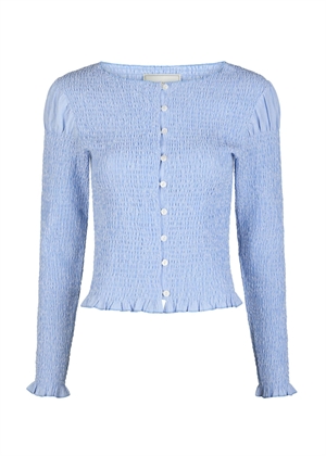 Sirine smock bluse Lyseblå Neo Noir 